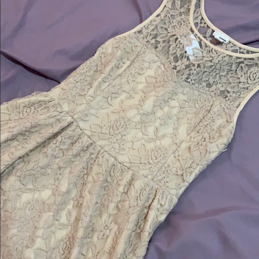 Full sweep lace dress